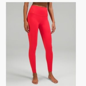 lululemon Align HR Pant 28" carnation red